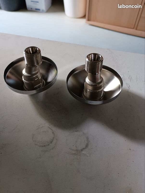 Rosace chromé Grohe | Leroy Merlin