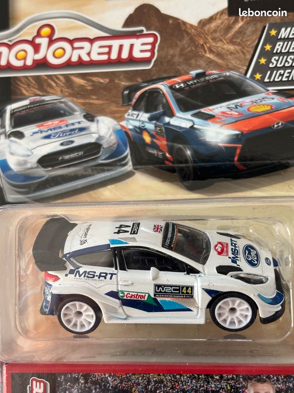 Jouet Vintage Majorette - Ford Fiesta WRC - Miniature 1:64 - Années 2000 - Collection