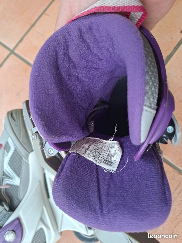 Rollers Oxelo Fit 3 Junior Girl - Taille 32-35 (Occasion)