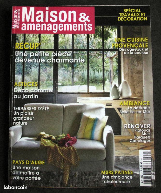 Maison et aménagements N° 3 recup et astuces (image 1)