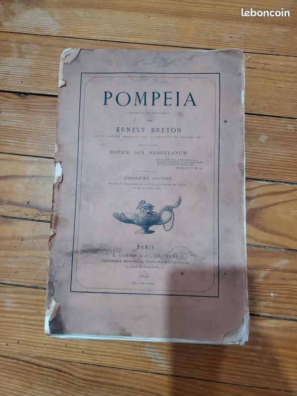 RARE : 1870 - Pompeia – Ernest Breton (image 1)