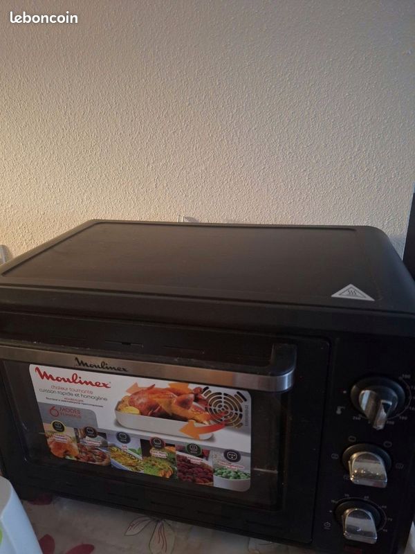 Mini four optimo 33 l. ox464810 noir Moulinex | La Redoute