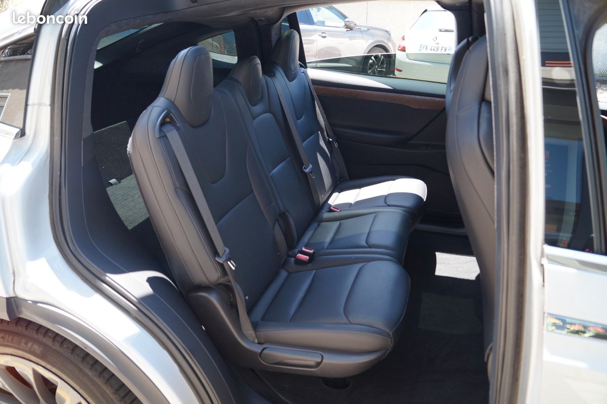 Tesla model-x 100d 422 ch 100kwh 4wd dual-motor bva 5 places + batterie neuve facture tesla (image 22)