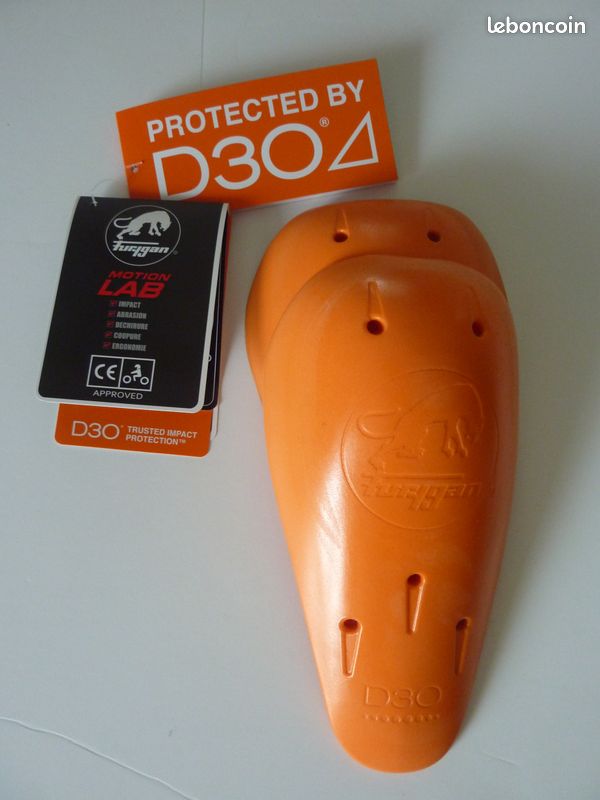 Furygan - Protections genoux D3O Orange