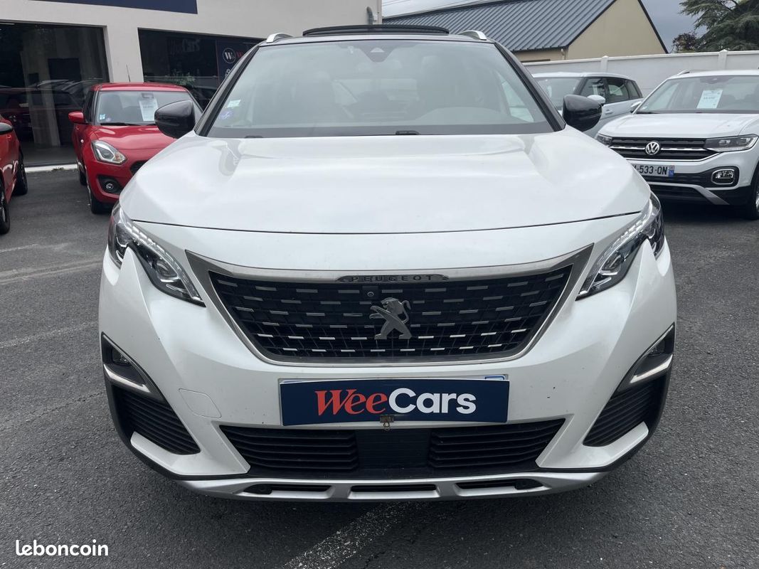 PEUGEOT 5008 1.6 PureTech 180ch S&S GT Line EAT8 - Suivi Peugeot/Sièges cuir électriques/T.O (image 2)