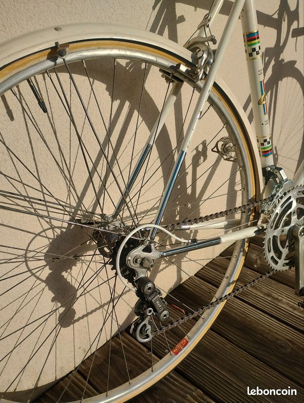 Roues Vintage Normandy Competition Années 70 - Moyeux Alu Pour Vélo Course (non Peugeot PX10)