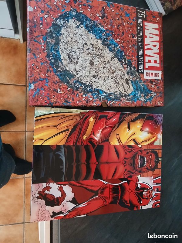 Livre Marvel 75 ans d’art et de couverture 320 pages (image 2)