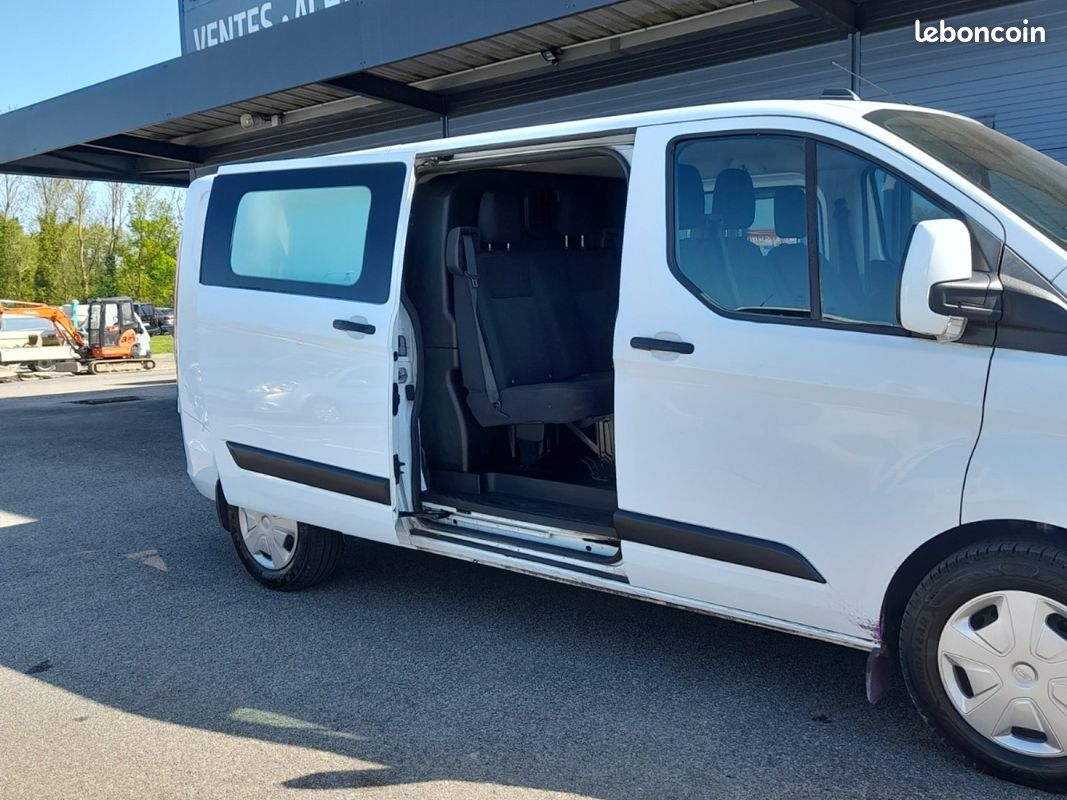 Ford transit custom cabine approfondie 6 places l2h1 130cv trend business prix 19000 euros ht (image 11)