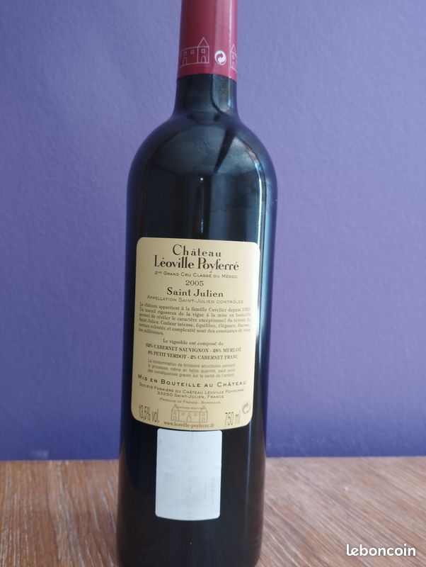 Château Léoville Poyferré 2ème Grand Cru Classé 2005 (image 2)