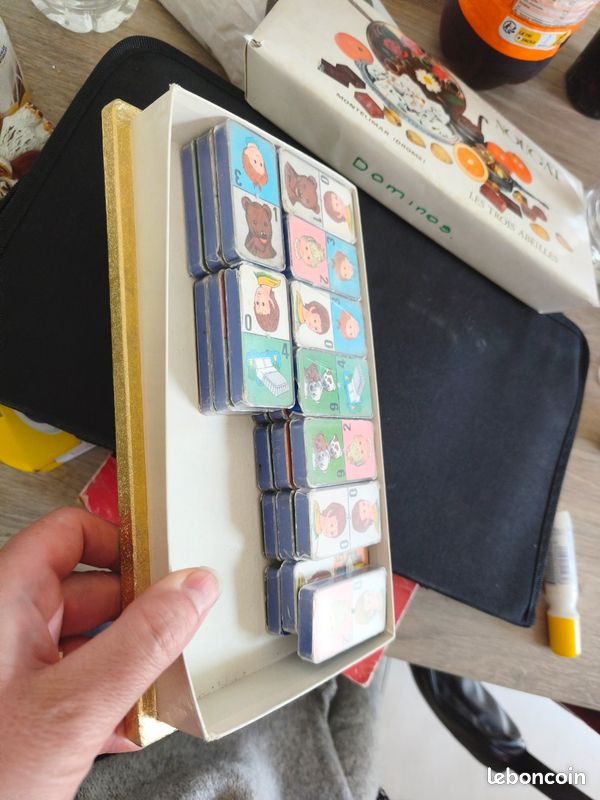 Jeu de domino ancien bonne nuit les petits (image 5)