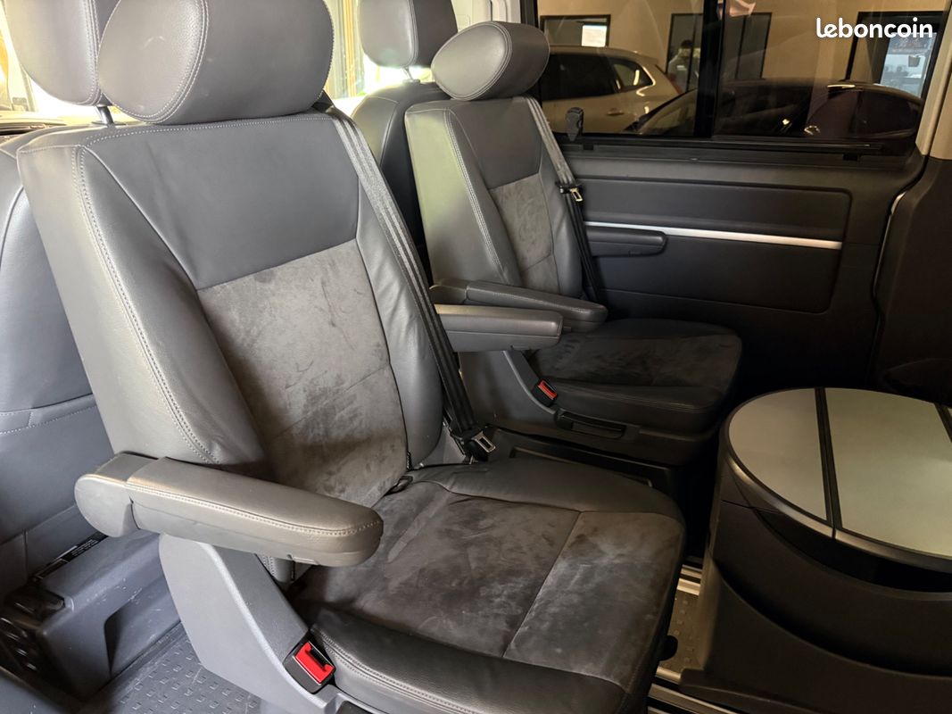 Volkswagen multivan t5 2.0 bitdi 180 ch bulli 4motion dsg7 - 7 places - moteur neuf garantie 2027 - webasto - ct vierge (image 7)