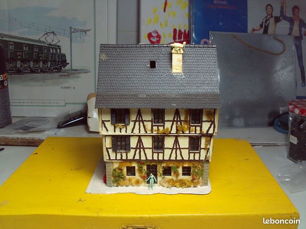 La maison de Seppie maison alsacienne en Kit échelle HO de Maison d'ANTAN | Rail Modélisme Alsace