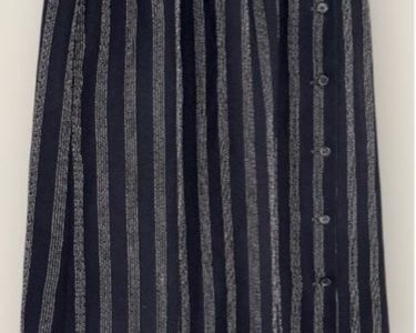 Jupe Longue Plissée Vintage Pasquier Taille 42 - Noir - Made In France - Parfait état