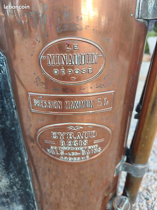 Pulvérisateur vintage cuivre (image 2)