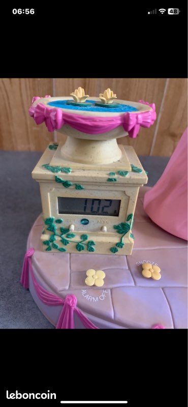 Barbie reveil ancienne parlante (image 3)