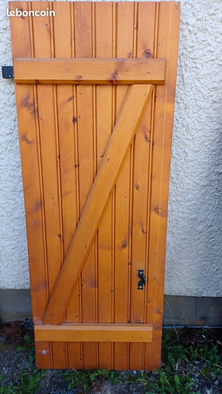 Lot De 4 Panneaux Volet Bois Abitibi - Style Café - 7x20 - Neuf Sous Scellé