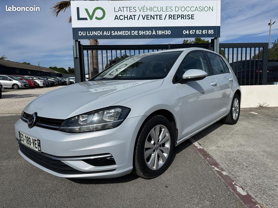 VOLKSWAGEN GOLF 1.6 TDI BV DSG 7 Carat 2017 PHASE 2 CARPLAY / CAMERA / FEUX LED (image 1)
