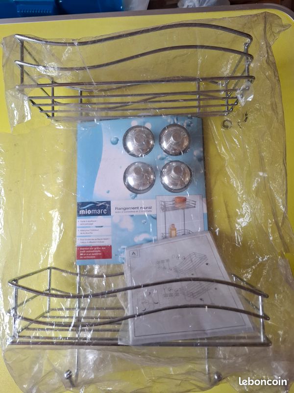 Etagère de douche 2 niveaux (image 1)