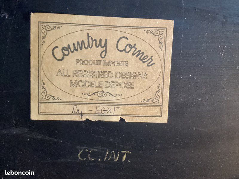 Cadre en bois vintage «  les copains » country corner interior’s (image 6)