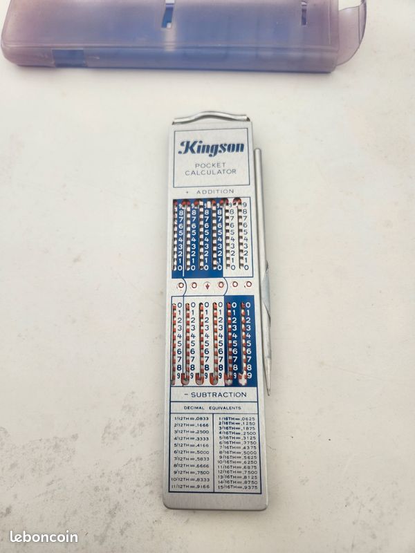 Ancienne règle à calcul (image 3)