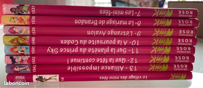 Lot bibliothèque rose Winx club saison 2 (image 3)