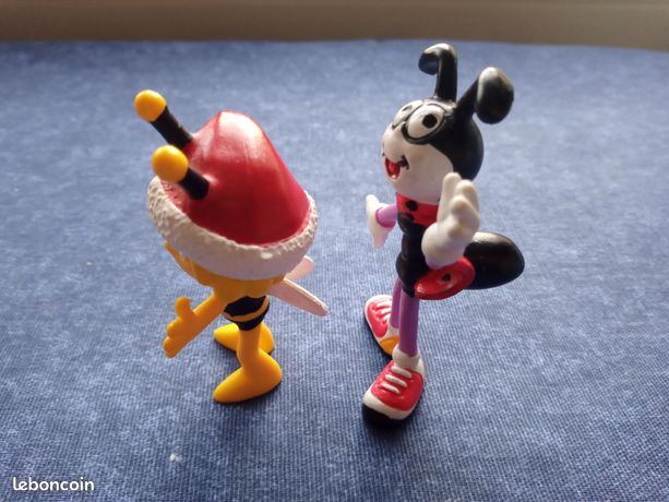 Figurines Ferdy La Fourmi Schleich - Série Complète 1985 - Vintage Allemagne