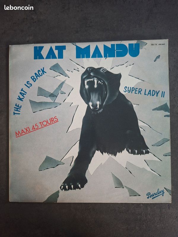Maxi 45 tours the kat is back (image 1)