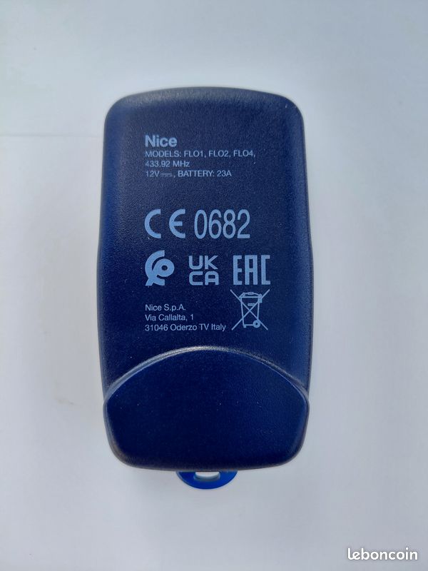 Télécommande NICE Flo 2 (image 2)