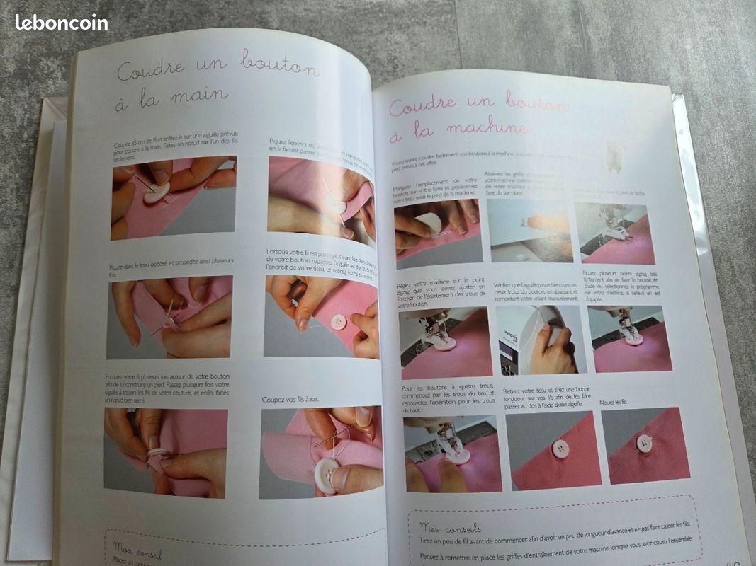 Livre "Apprendre la couture " neuf (image 4)