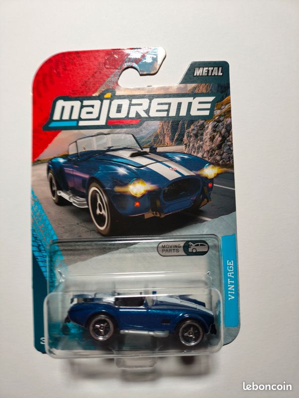 Majorette SB 1/24 - Lot de 2 AC Cobra 427 SC