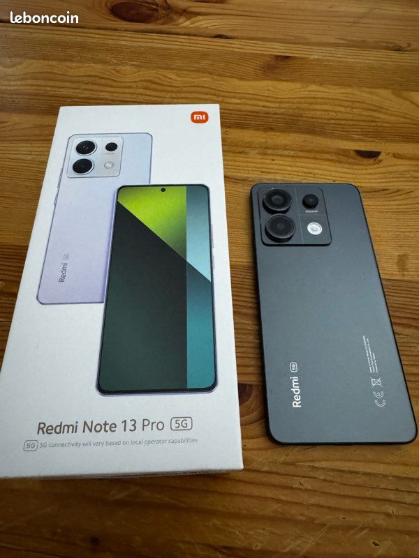 Xiaomi Redmi Note 13 Pro 5G - 250Go - État Neuf (image 1)