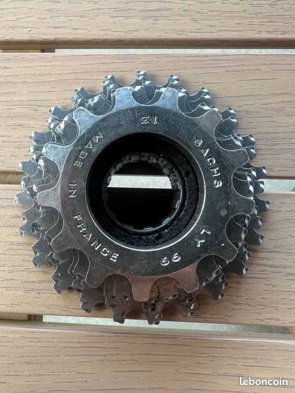 Roue Libre Maillard COURSE 6 Vitesses 16-21 Dents Filetage BSA - Pignon Vélo Course Acier