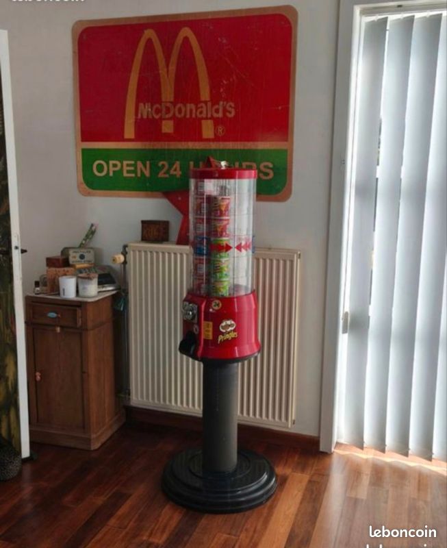 Distributeur de Pringles professionnel 145 cm vintage USA (image 8)
