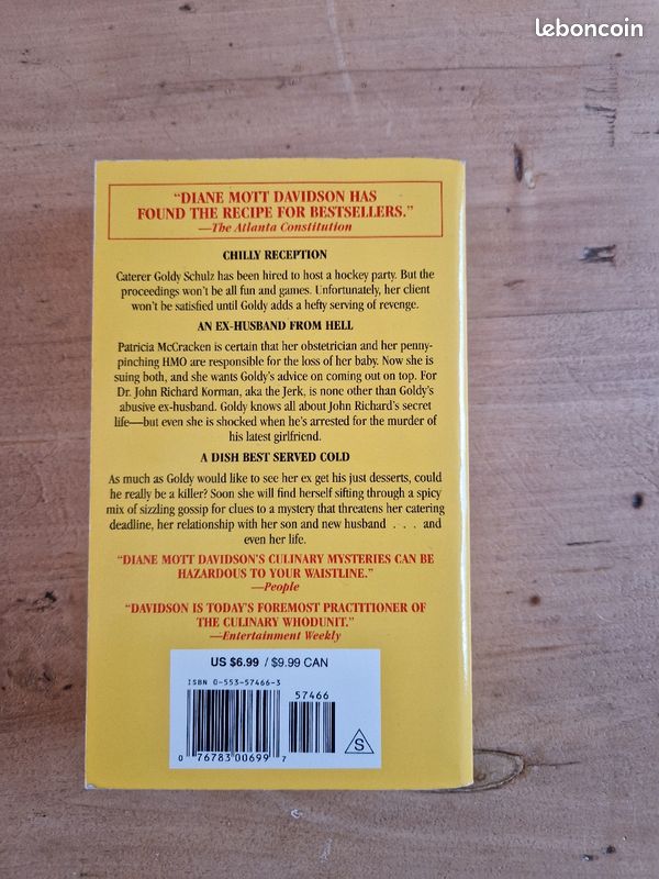 Livre anglais Thé grilling season de Diane Mott Davidson (image 2)