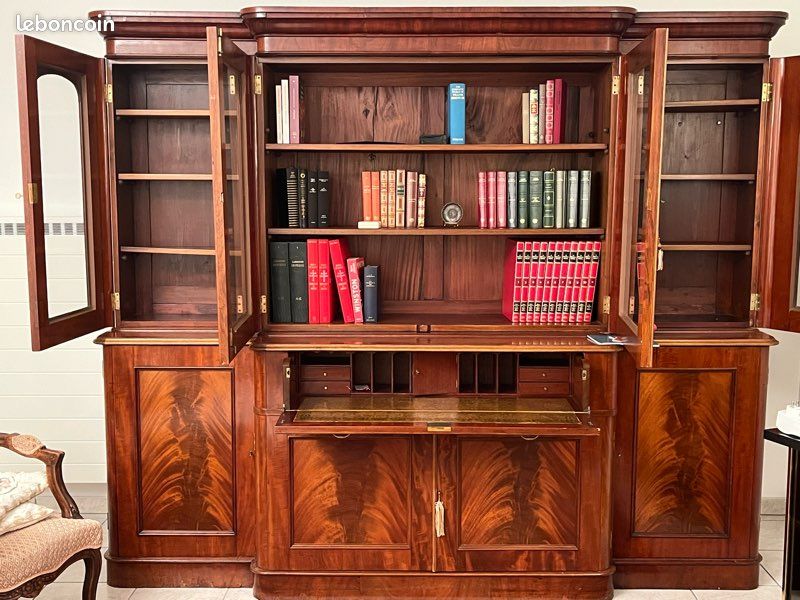 Bibliothèque anglaise ancienne (image 9)