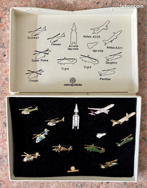 Broche Pin's Aéronautique Vintage L'Aéropostale - Wings Crew, Collection Aviation