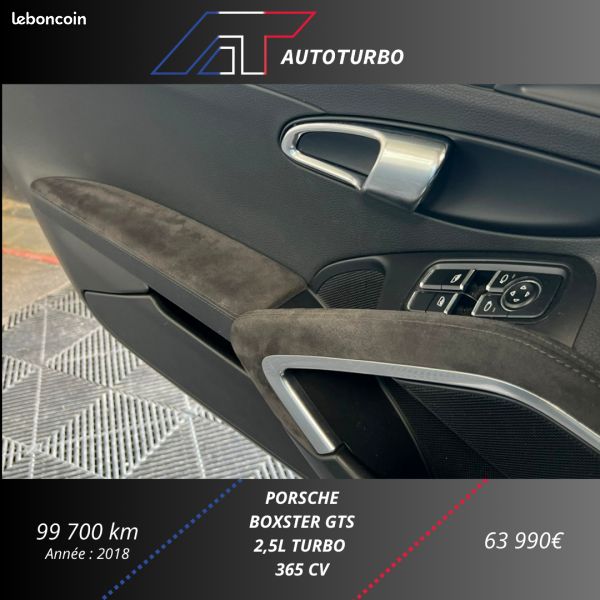 Porsche 718 BOXSTER (982) 2.5 365CH GTS PDK EURO6 (image 7)