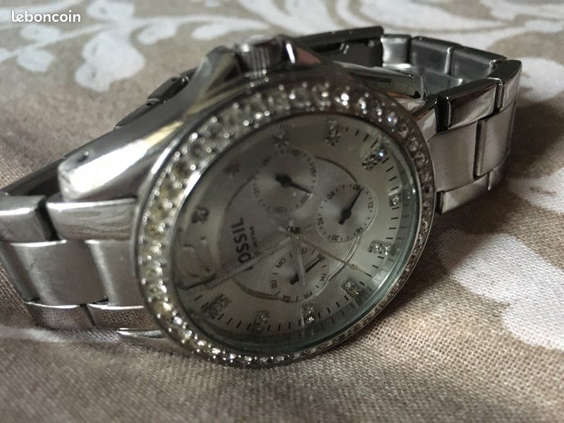 Montre fossil argentée (image 2)