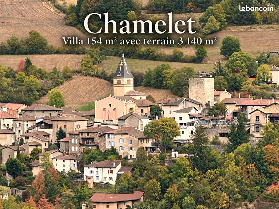 Maison 6 pièces 154 m² · à Chamelet · 154 m² · 399 000 €