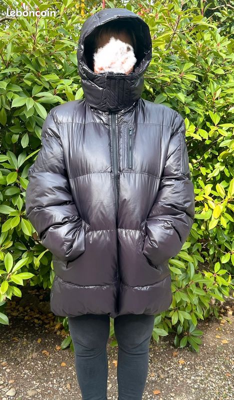 Doudoune the kooples femme noire violine Vêtements