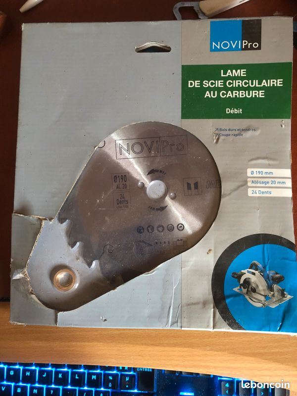 Lame de scie circulaire au carbure (image 1)