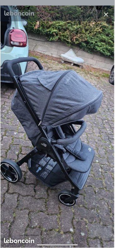 Poussette + base + cosy britax romer (image 2)