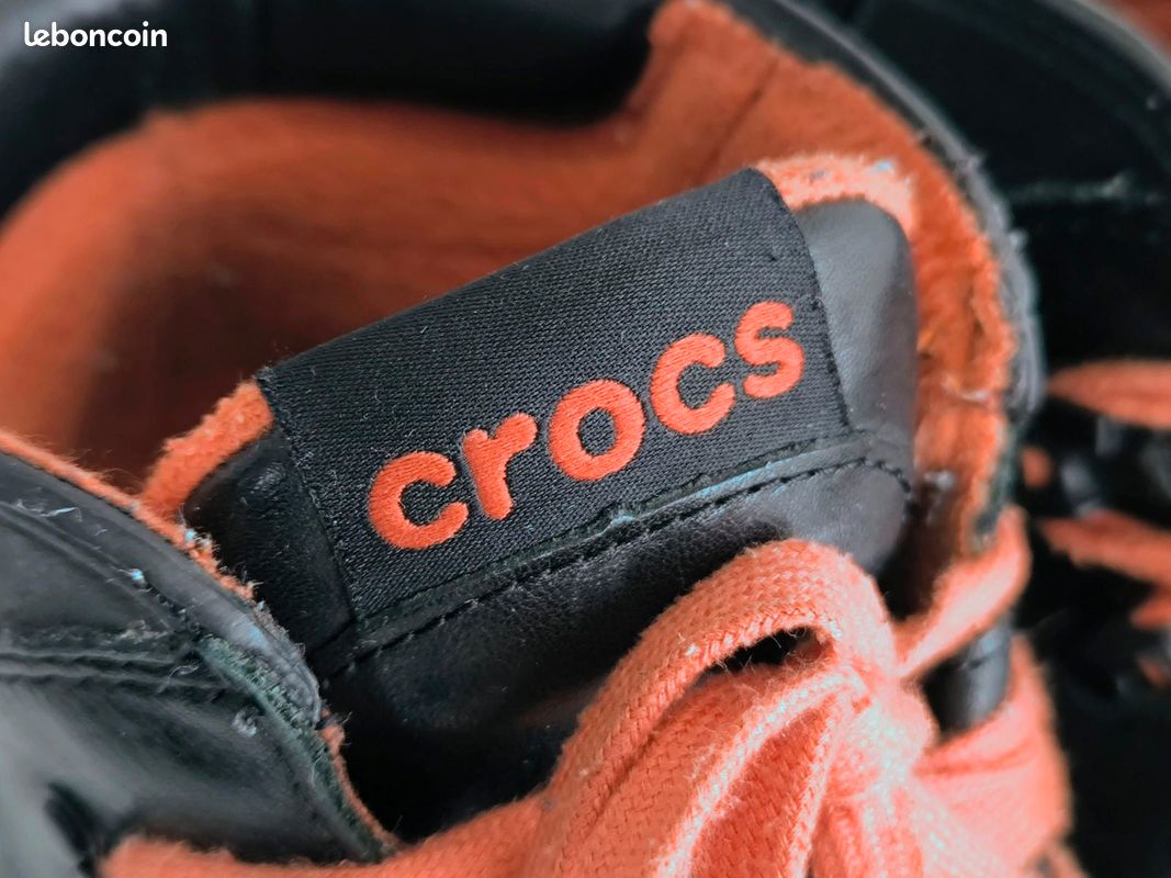 Crocs chaussures montantes cuir, homme, Cobbler Hiker Boot  display picture 1