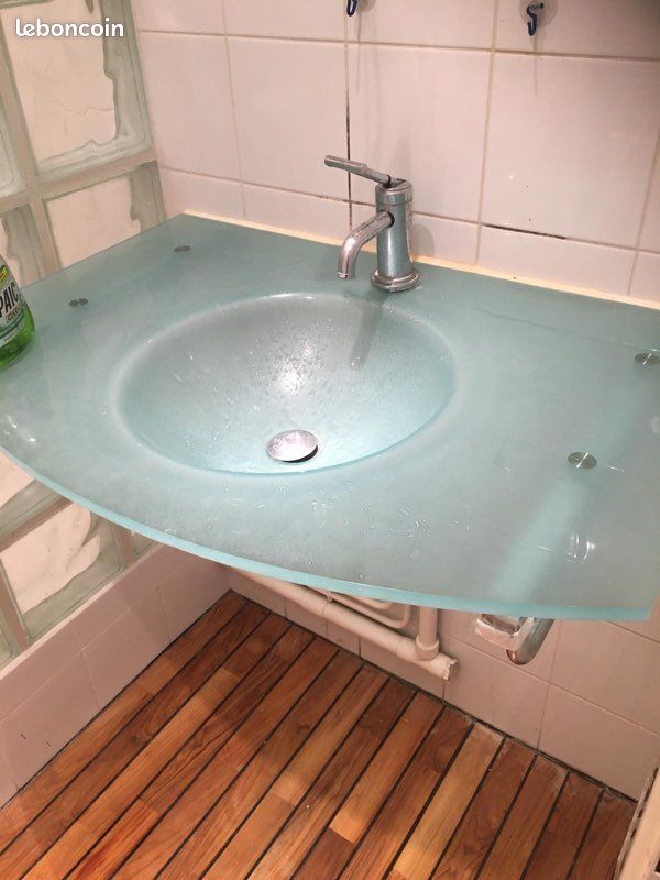 Lavabo en verre trempée (image 2)