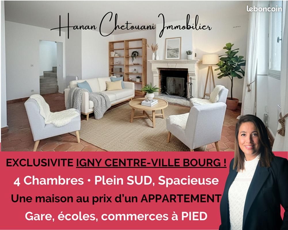Appartement 5 pièces 130 m² · à Igny · 130 m² · 320 000 €