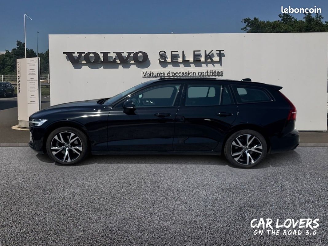 VOLVO V60 Micro hybride essence B4 197 ch DCT7 Ultra Style Dark (image 2)