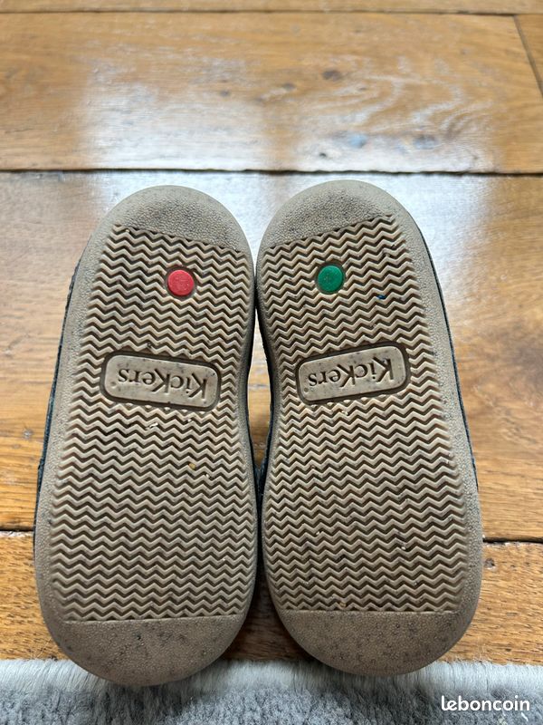 Bottillons Kickers marine taille 21 (image 4)