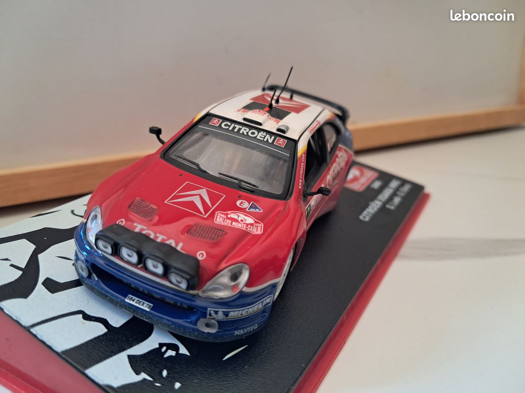 1/43 citroen xsara wrc loeb miniature (image 1)