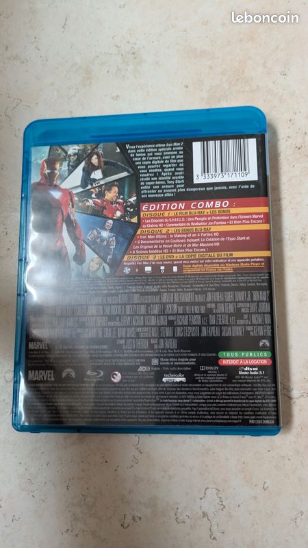 Blu-ray Iron man 2 (image 4)