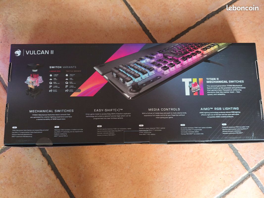 Clavier de jeu roccat vulcan II (image 2)